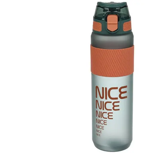 Пляшка для води спортивна Laprida Soft-touch 1000 мл помаранчева (67-5220)