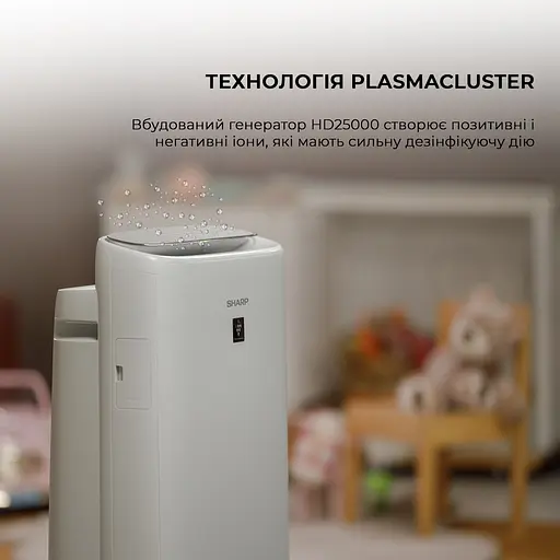 Очищувач повітря з функцією зволоження Sharp KI-N52EU-L - фото 5