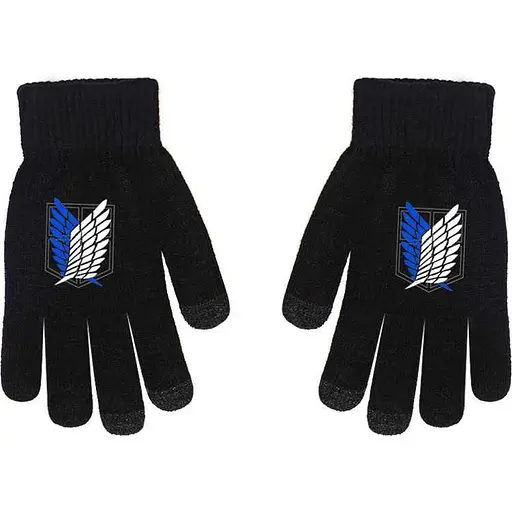 Перчатки с символом лого Атака титанов Attack on Titan (АТ 05.07) - фото 1