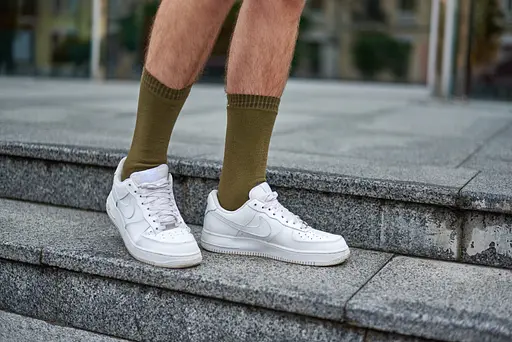 Носки DexShell Ultra Thin Crew OG водонепроницаемые M хаки - фото 7