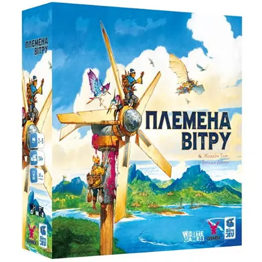 Настольная игра White Games&Geekach Games Племена ветра (Tribes of the Wind) (укр.) (GKCH159) - фото 1