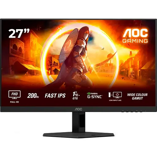 Монитор 27" AOC 27G4HRE FHD IPS 200Hz (27G4HRE) - фото 1