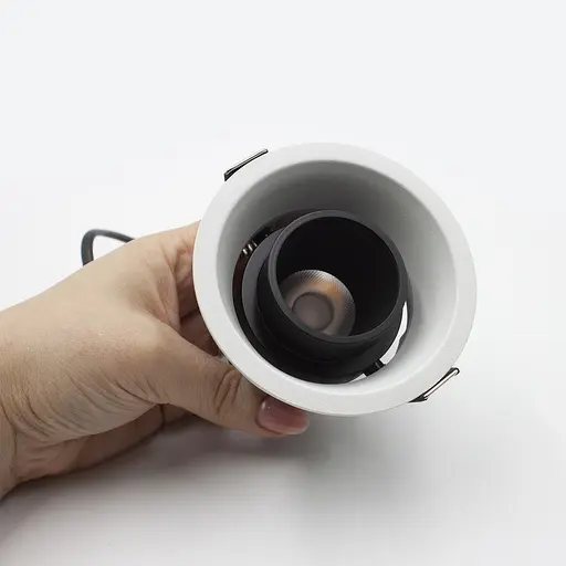 Встраиваемый светильник Skarlat RSL74090-1 1×10W WH+BK 4000K - фото 7