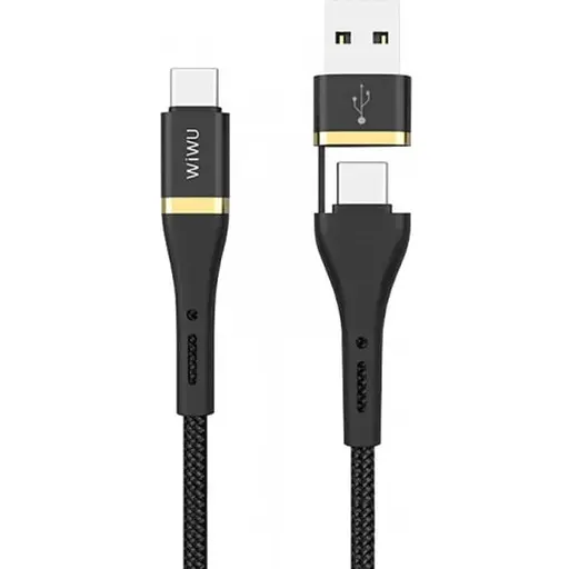 Кабель Wiwu ED106 1.2 m Чорний