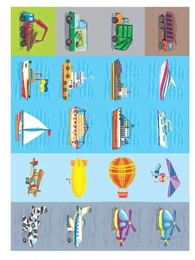 Мої перші навчальні наліпки. Транспорт - фото 5