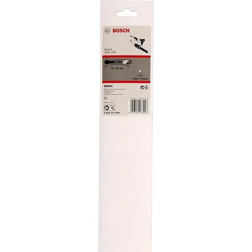 Шина для ланцюгової пилки Bosch Professional Rail GAC 250 напрямна 33.4 см 5 мм (2.602.317.081) - фото 2
