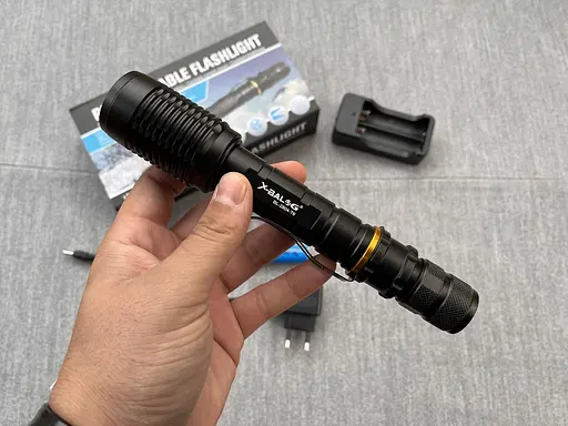 Мощный фонарь для велосипеда с аккумулятором X-Balog вело фонарик велосипедный велофонарь BL-2804-T6 - фото 3