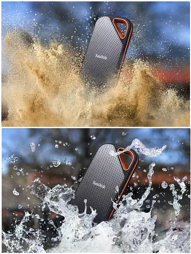 Портативный SSD диск Накопитель SanDisk Extreme PRO V2 2 TB (SDSSDE81-2T00-G25) - фото 7