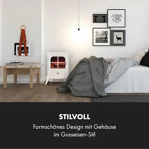 Електричний камін Klarstein St. Moritz 1850 Вт (10031526) - фото 5