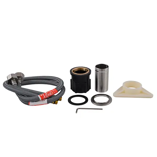 Змішувач для кухні TOPAZ SARDINIA TS 08401-H71-PVD-NB латунний з лійкою-душем для зручності використання - фото 8