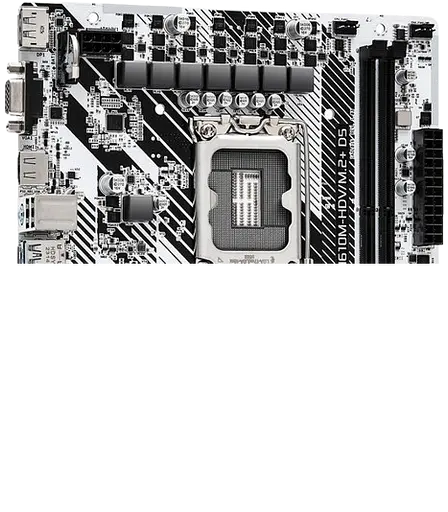 Материнська плата ASRock H610M-HDV/M.2+ D5 LGA 1700 (H610M-HDV/M.2+ D5)