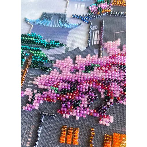 Набор для вышивки бисером "Мечта о восточном путешествии" AB-905 44х30 см - фото 3