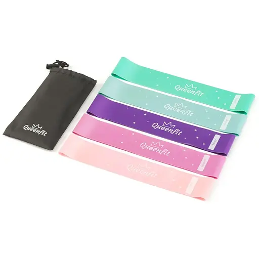 Набор резинок для фитнеса Queenfit 0,5-30кг Q-66436 - фото 2