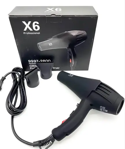 Фен Enzo X6 Professional 9996-2800 з іонізацією 2500 Вт - фото 7