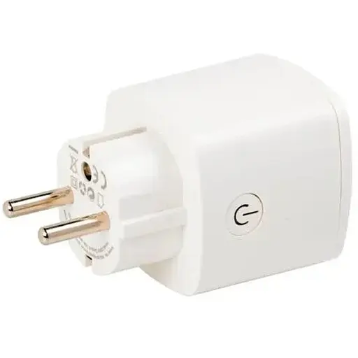 Розумна розетка Hikvision DS-PSP1-WE, White, 220V, 868 мГц 1600 м LED статус -10 ° C - 55 ° C