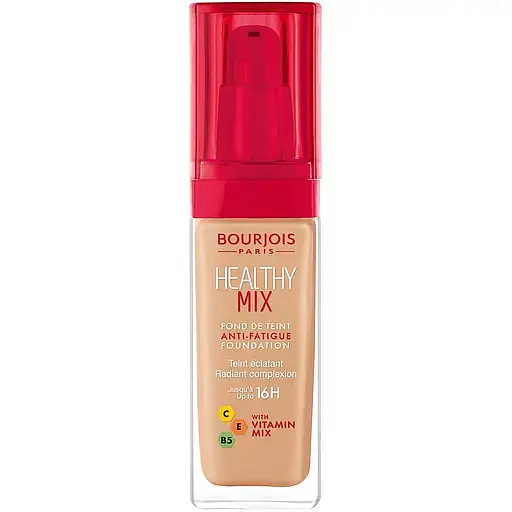 Тональная основа Bourjois Healthy Mix тон 55 (Dark Beige) 30 мл - фото 1