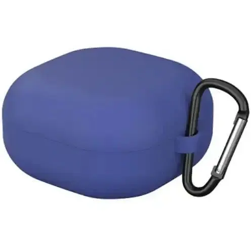 Чехол-накладка DK Silicone Candy Friendly карабин для Samsung Galaxy Buds FE (R400) (011386) (dark blue)