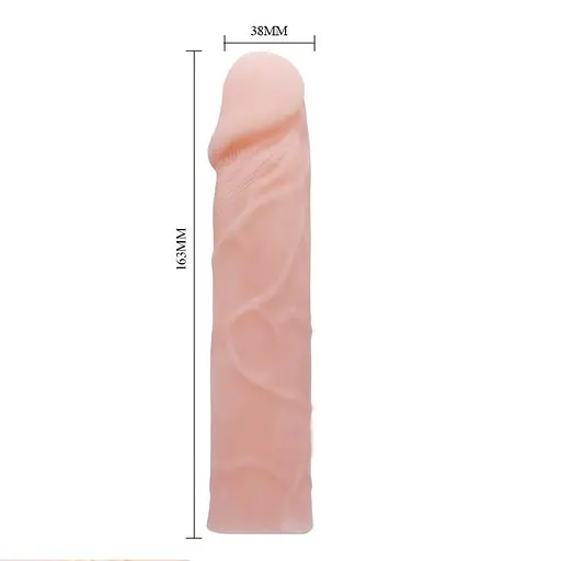 Фалоімітатор Super Excitement Sextoy Fresh 16.3 см тілесний - фото 7