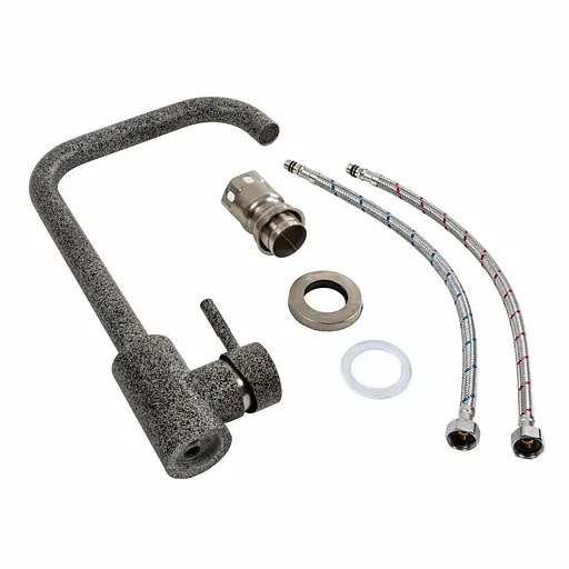 Змішувач для кухні Platinum NS02B (3008B) мікс Графит - фото 2