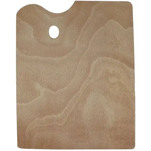 Палитра D. K. ART & CRAFT деревянная прямоугольная 40х50 см 5 мм - фото 1