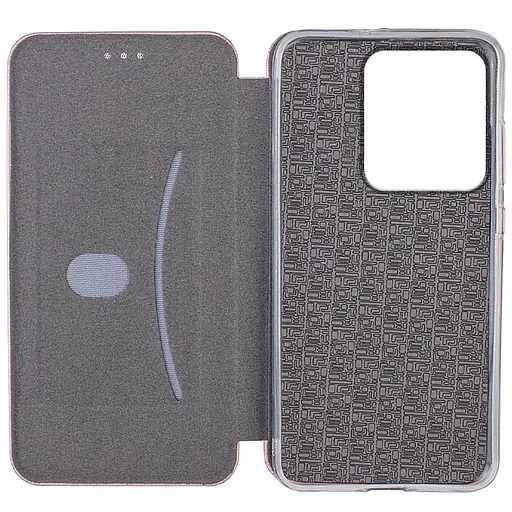 Шкіряний чохол-книжка Classy для Motorola Moto G75 5G Rose Gold - фото 3