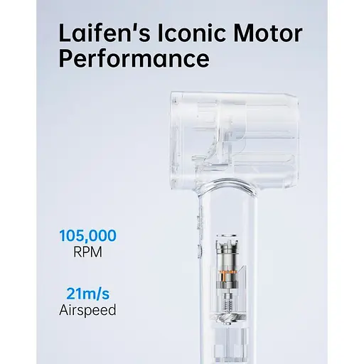 Фэн Laifen SЕ White (1HD12-S-EU-WH-004) (130069) - фото 5