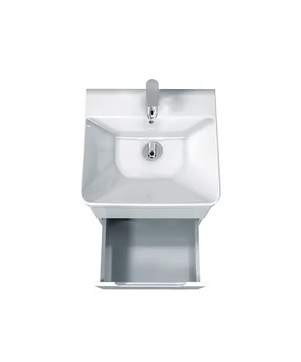 Тумба Мойдодир Malaga 50-A Білий з умивальником Vivace 50 Білий - фото 7