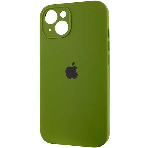 Чохол Epik Silicone Case Full Camera Protective AA для Apple iPhone 15, 6.1 Зелений/Dark Olive - фото 3