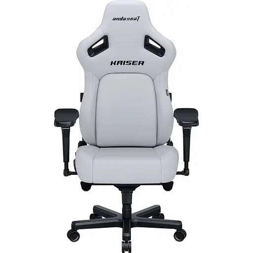 Геймерське крісло Anda Seat Kaiser 4 XL Leather Cloudy White (AD12YDDC-XLL-20-W-PV/C) [121776] - фото 2