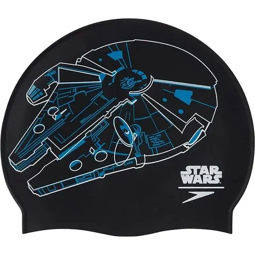 Шапочка для плавання Speedo Millenium Falcon Slogan PRT Cap Black (1000-8-08385D675)