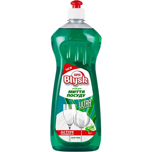 Засіб для миття посуду Super Blysk алое вера 1000 мл