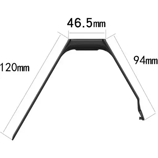 Ремешок DK для Samsung Galaxy Fit2 (R220) Silicone Sport Band (black) - фото 3