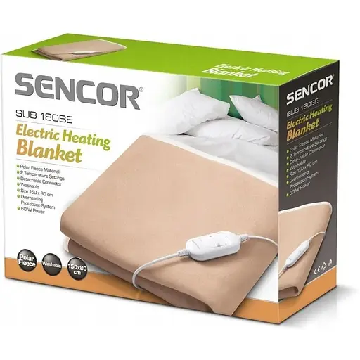 Электроодеяло Sencor SUB 181BE - фото 2