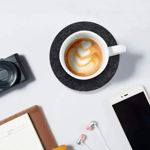 Набір столових килимків з 18 повстяних килимків, які можна прати, включаючи (18 предметів) - фото 2