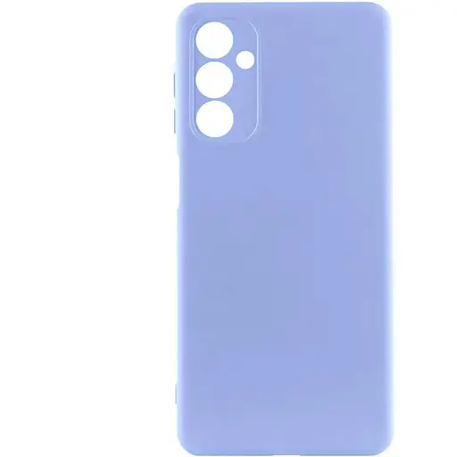 Чохол TPU Getman Liquid Silk Full Camera для Samsung Galaxy A16 4G/5G Бузковий / Light purple