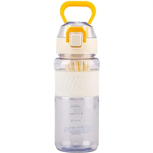 Пляшка для води Power 600 мл Elisey біла (9217-018)