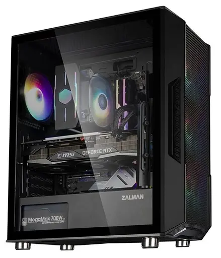 Корпус Zalman I3 NEO BLACK (I3 NEO BLACK) без блока питания - фото 3