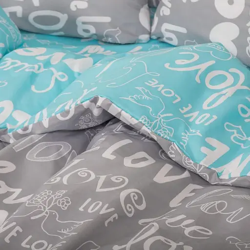 Комплект постільної білизни Viluta полуторний ранфорс 17148 100% бавовна - фото 6