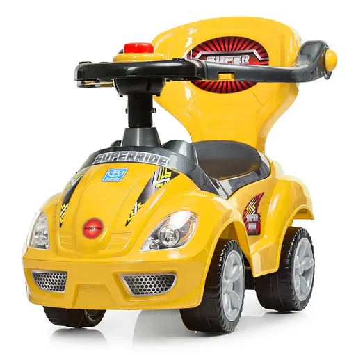 Каталка-толокар Bambi M 4205-6 Жовтий - фото 7