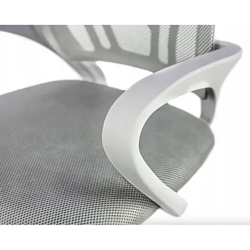 Офисное кресло Jumi Smart светло-серый - фото 4