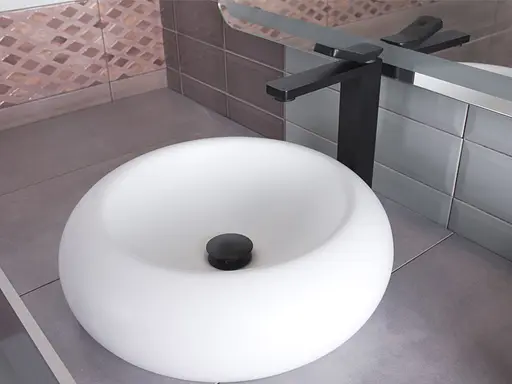 Змішувач для умивальника ASIGNATURA Unique чорний 85521602 - фото 3