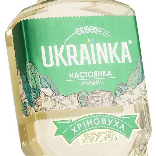 Настоянка Ukrainka Хріновуха 40% 0.5 л - фото 5