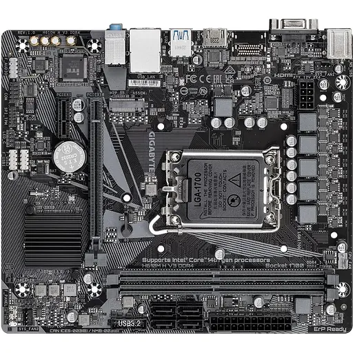 Материнская плата Gigabyte H610M H V3 DDR4 Socket 1700 - фото 4