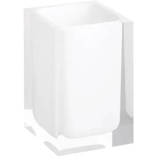 Склянка настільна Bemeta Vista 120111026-104 білий - фото 1