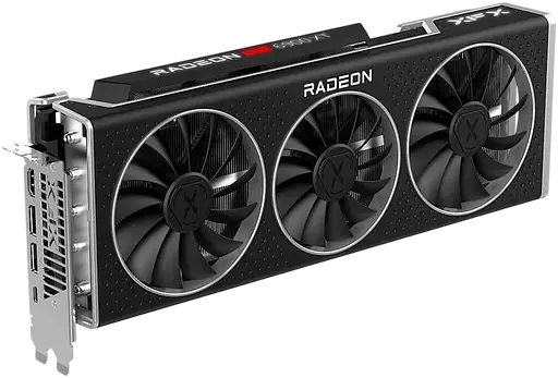 Видеокарта AMD Radeon RX 6900 XT 16GB XFX Speedster MERC 319 Black Gaming (RX-69XTATBD9) Б/У - фото 2