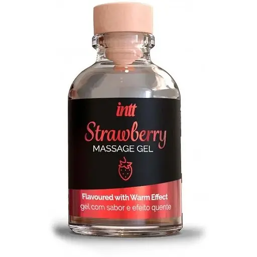 Массажный гель для интимных зон Intt Strawberry (30 мл) - фото 2