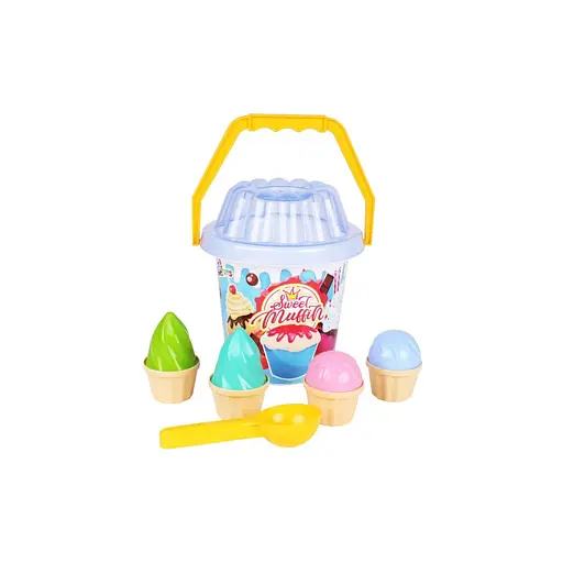 Детский набор "Sweet muffin" 6382TXK для игры с песком Голубой