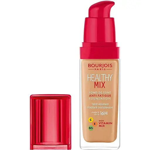 Тональна основа Bourjois Healthy Mix відтінок 56 (Light Tan) 30 мл - фото 2