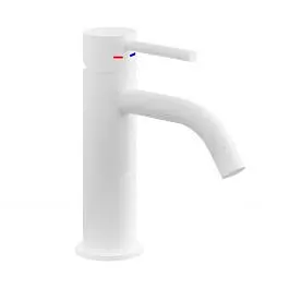 Змішувач для раковини Paffoni Light без донного клапана white matt LIG071BO, Білий матовий - фото 1