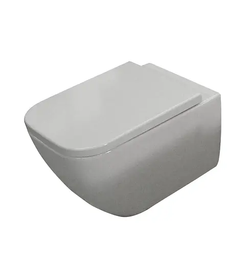 Унитаз подвесной Volle Orlando Rimless 13-35-373 с сидением Soft Close Slim, Белый - фото 2